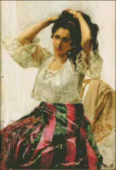 Juan Luna Una Mestiza oil painting picture